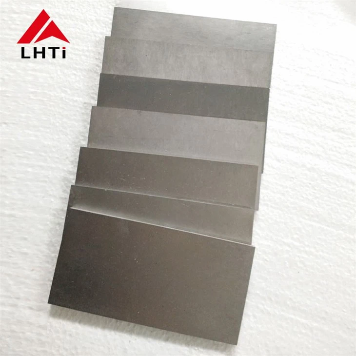 ASTM B265 Gr9 Gr12 Thin Titanium Sheet Square Shape Acid Washing